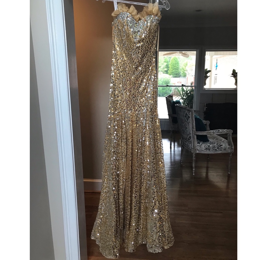 Beautiful Tony Bowls gown